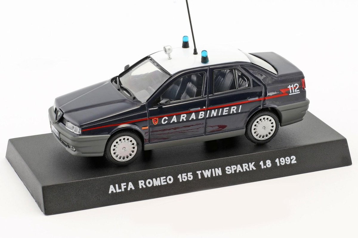 Alfa Romeo 155 Twin Spark carabinieri 1:43
