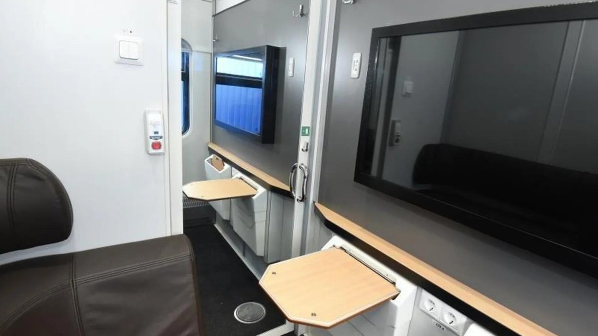 Двухэтажный вагон РЖД купе