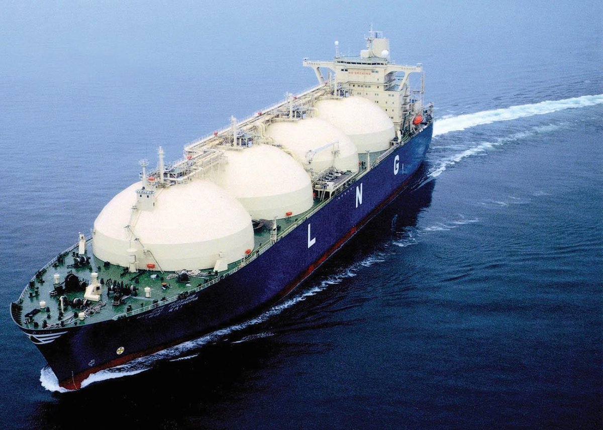 LNG (liquefied natural Gas Carrier) судно
