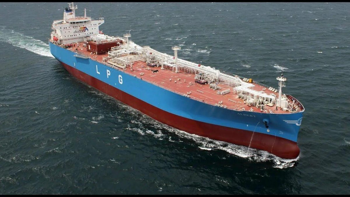 Газовоз LPG танкер