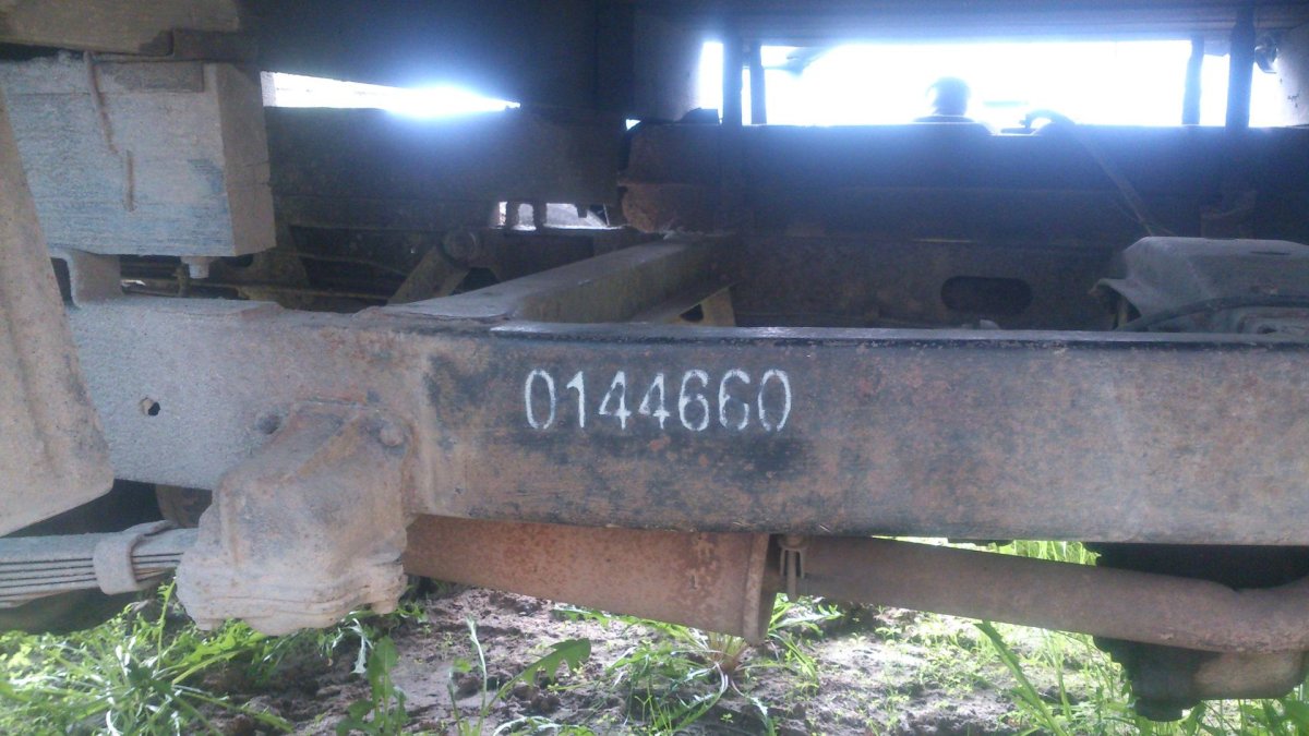 Номера шасси и кузова на УАЗ 469