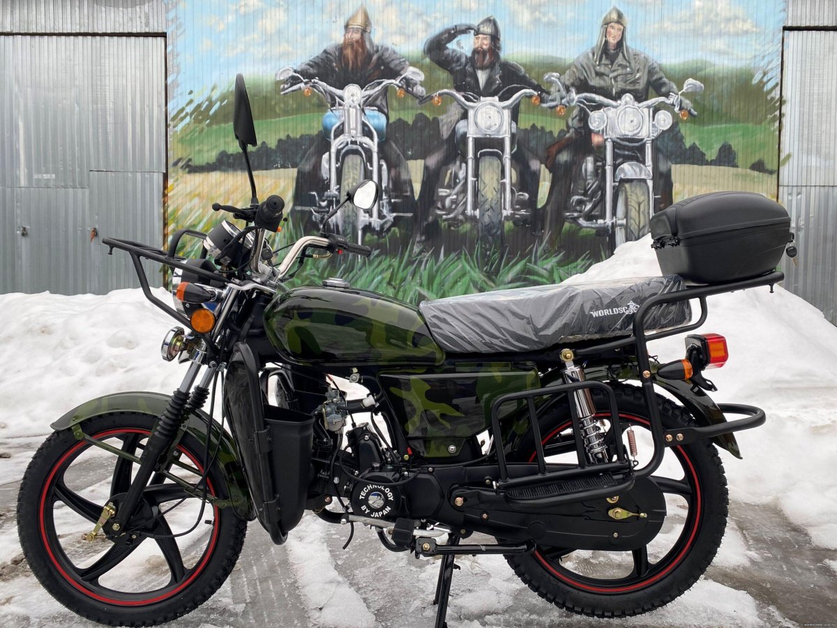 Мопед Альфа Ягуар 110