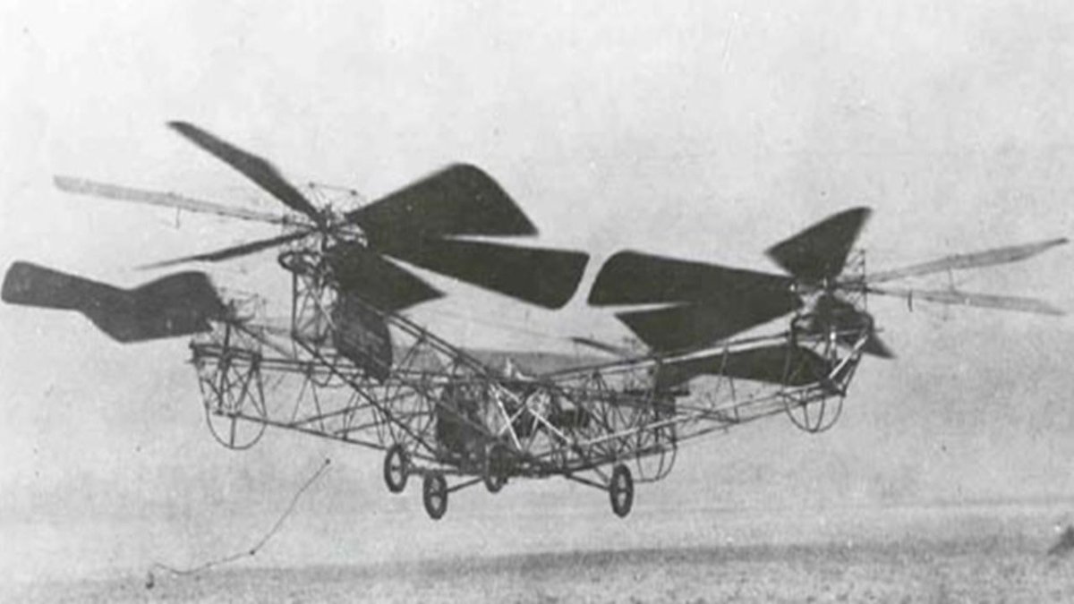 Вертолёт Георгия Ботезата