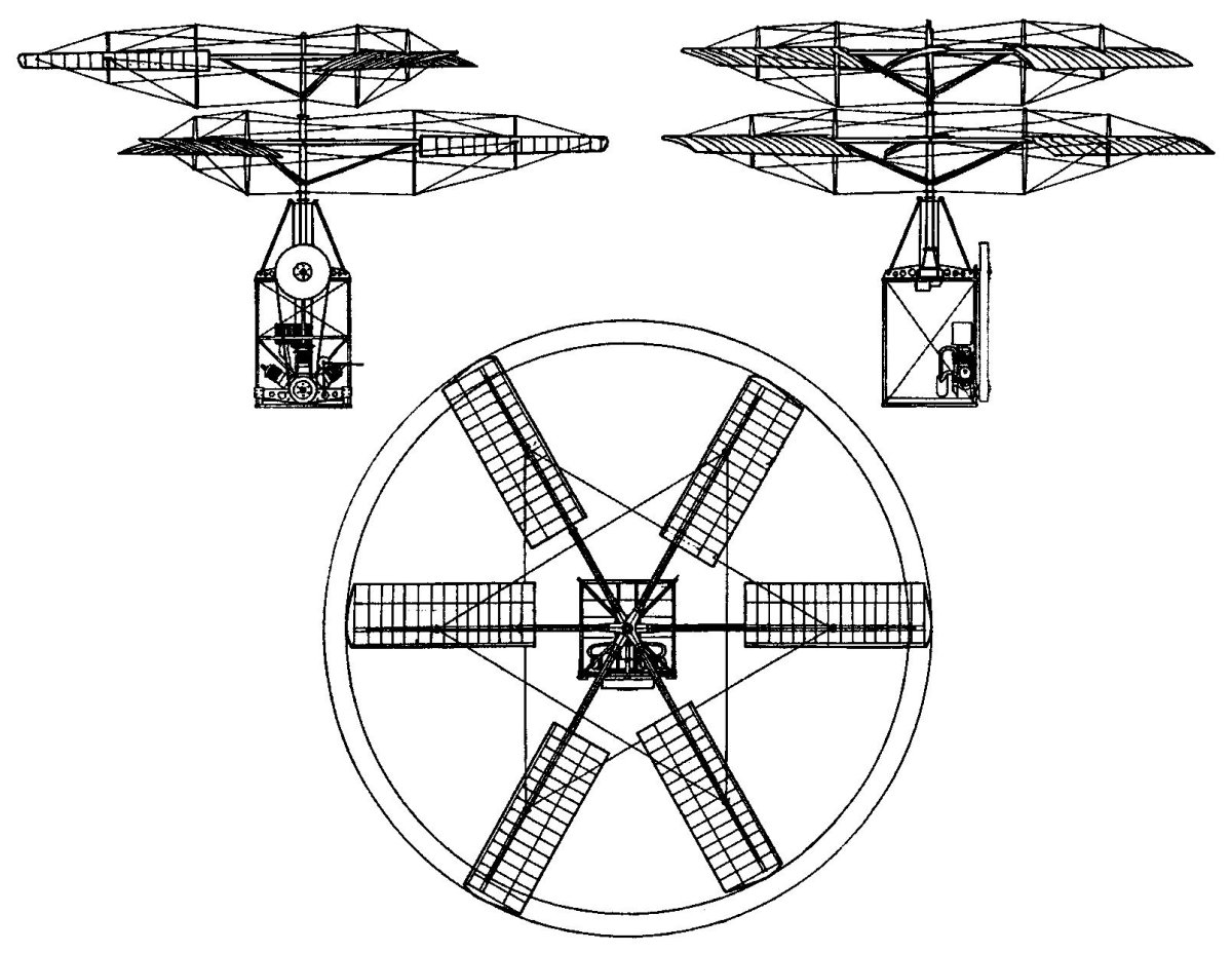 Геликоптер Сикорского 1910