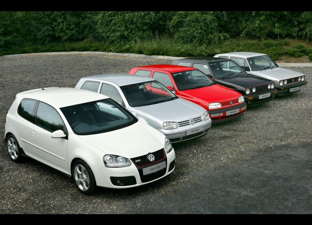 Volkswagen Golf поколения