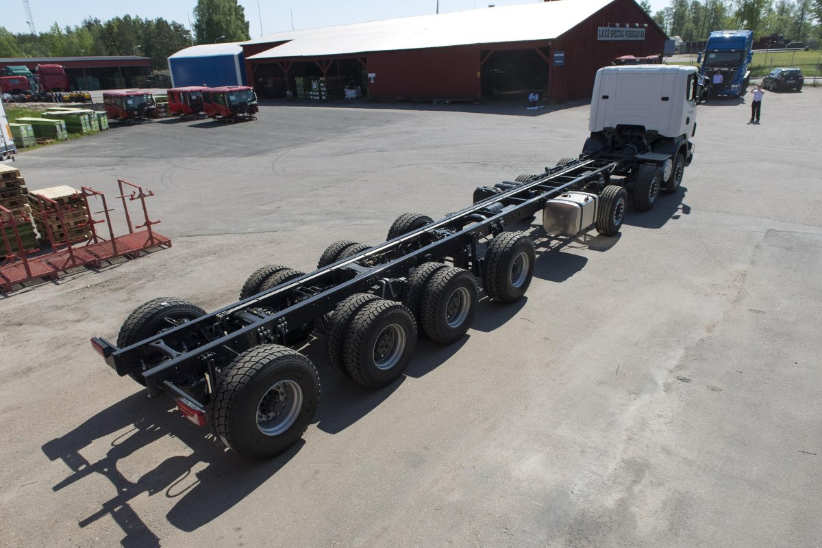 Шасси Скания 6х4