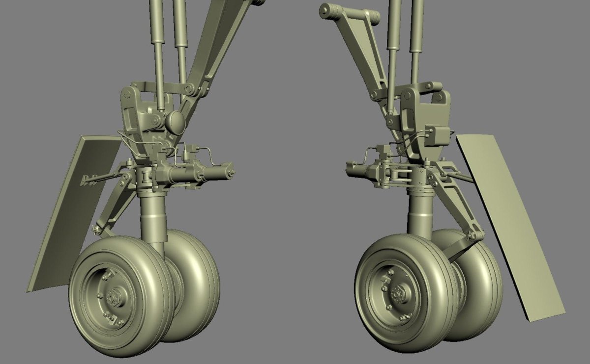 Стойки шасси 777