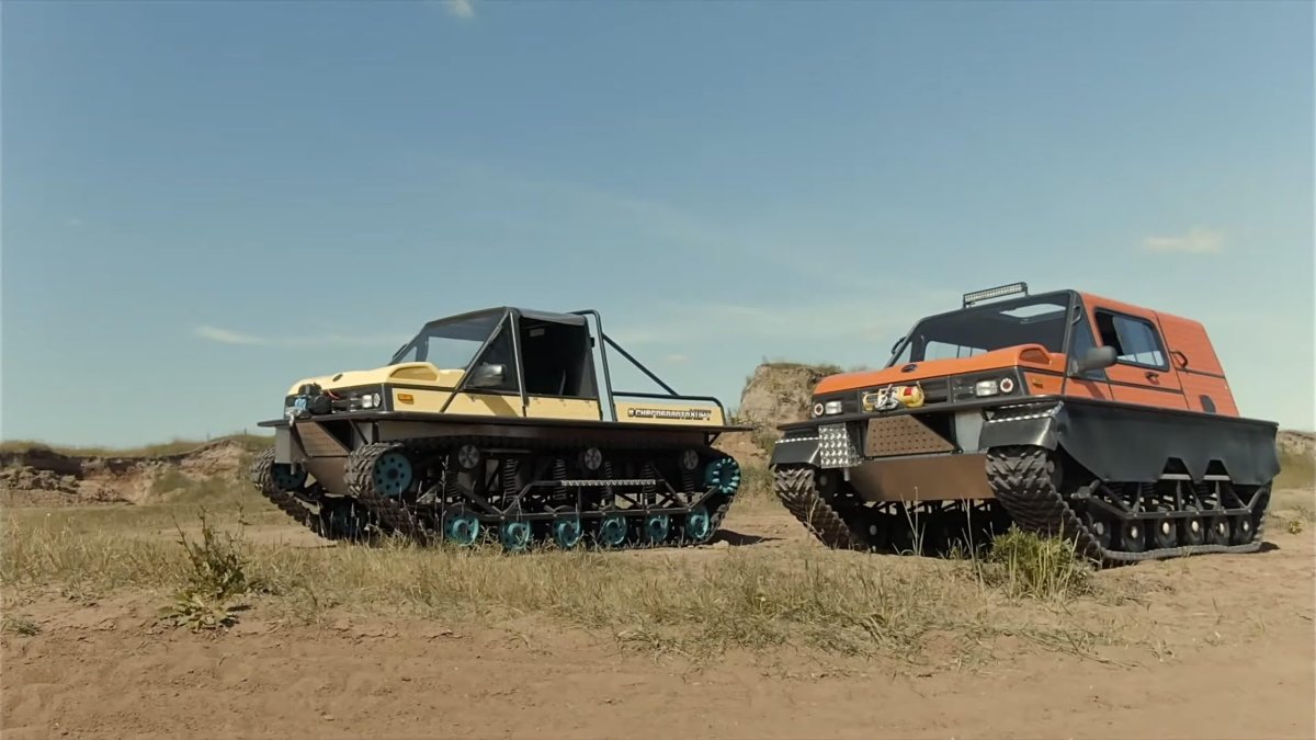 Вездеход амфибия Русак