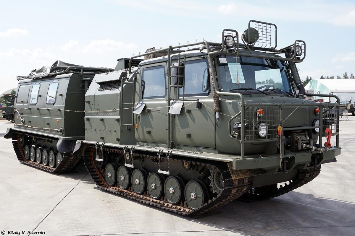 ГАЗ-3344-20 двухзвенный снегоболотоход