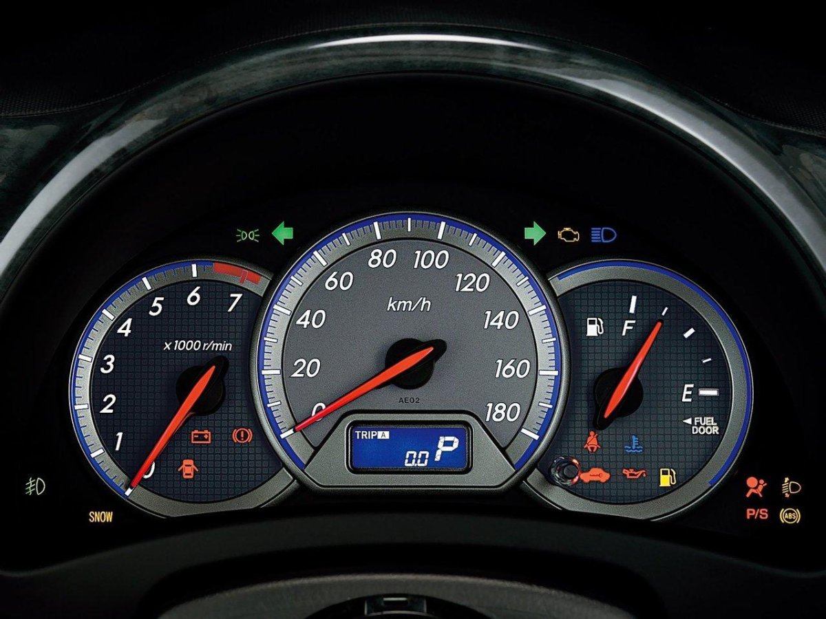 Toyota Wish панели приборов