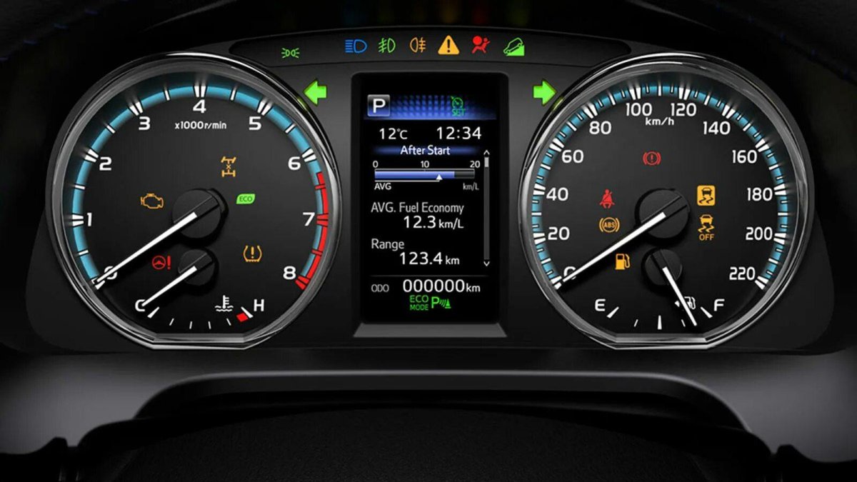 Приборная панель rav4 2016