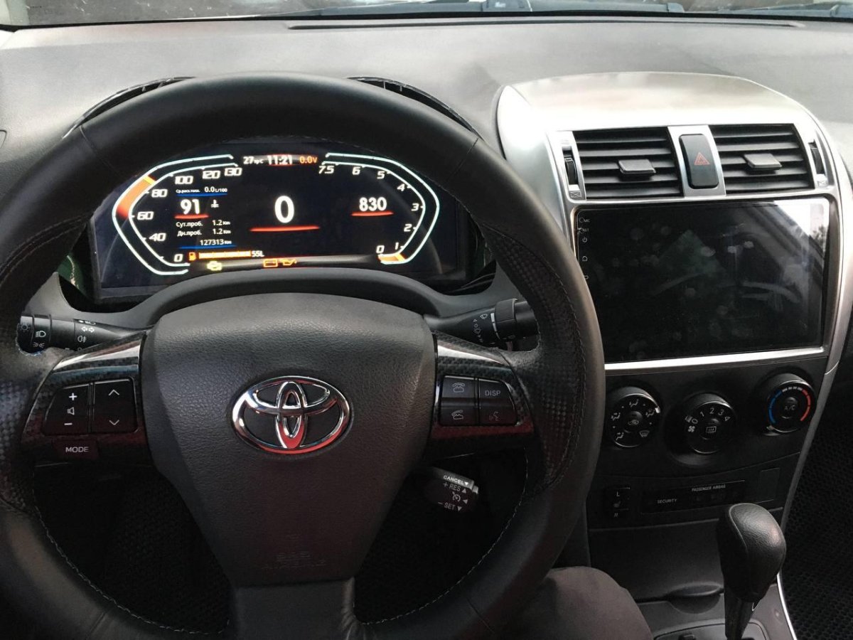 Электронная приборная панель Тойота Королла 150