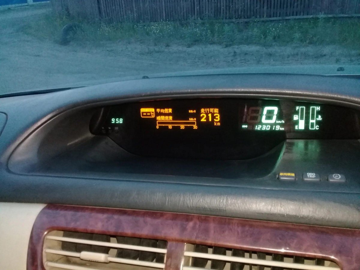 Электронная приборка Тойота Виста Ардео