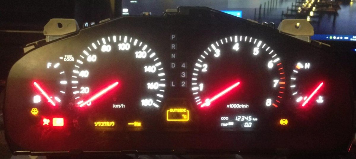 Celsior ucf30 приборная панель