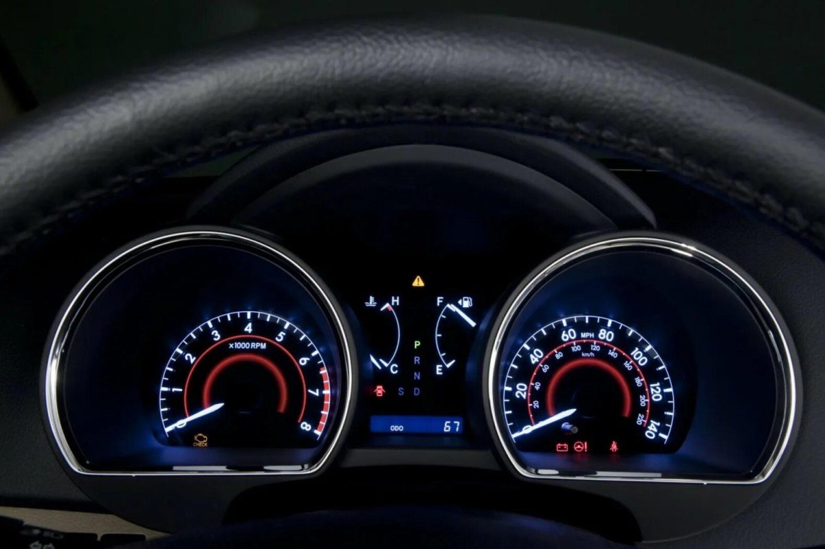 Панель приборов Тойота хайлендер 2011