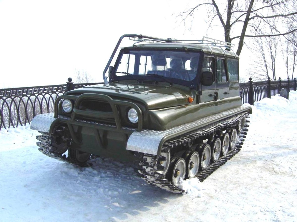 Снегоболотоход ЗВМ 2411п Узола