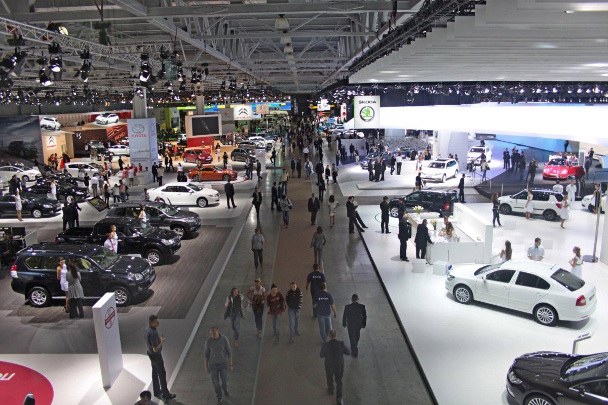Автовыставка Крокус Экспо