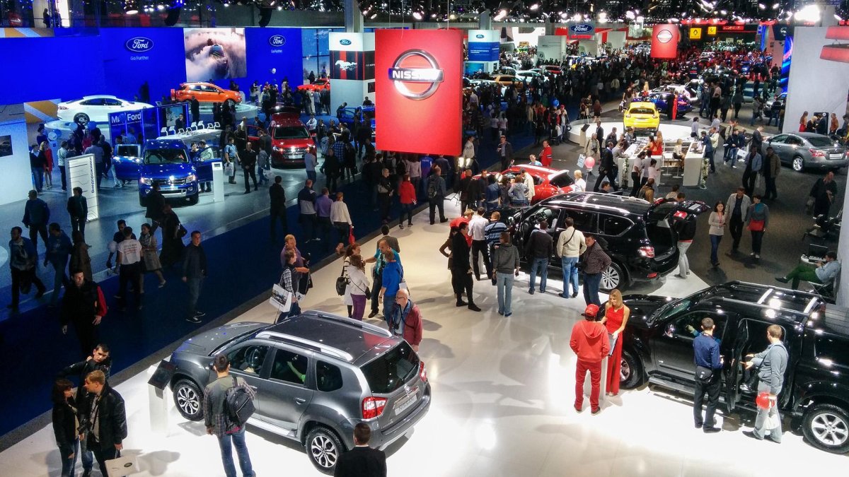 Автовыставка Крокус Экспо