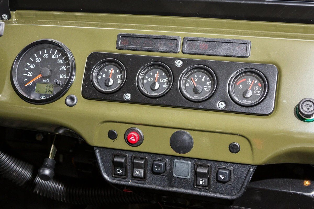 УАЗ 452 приборная панель