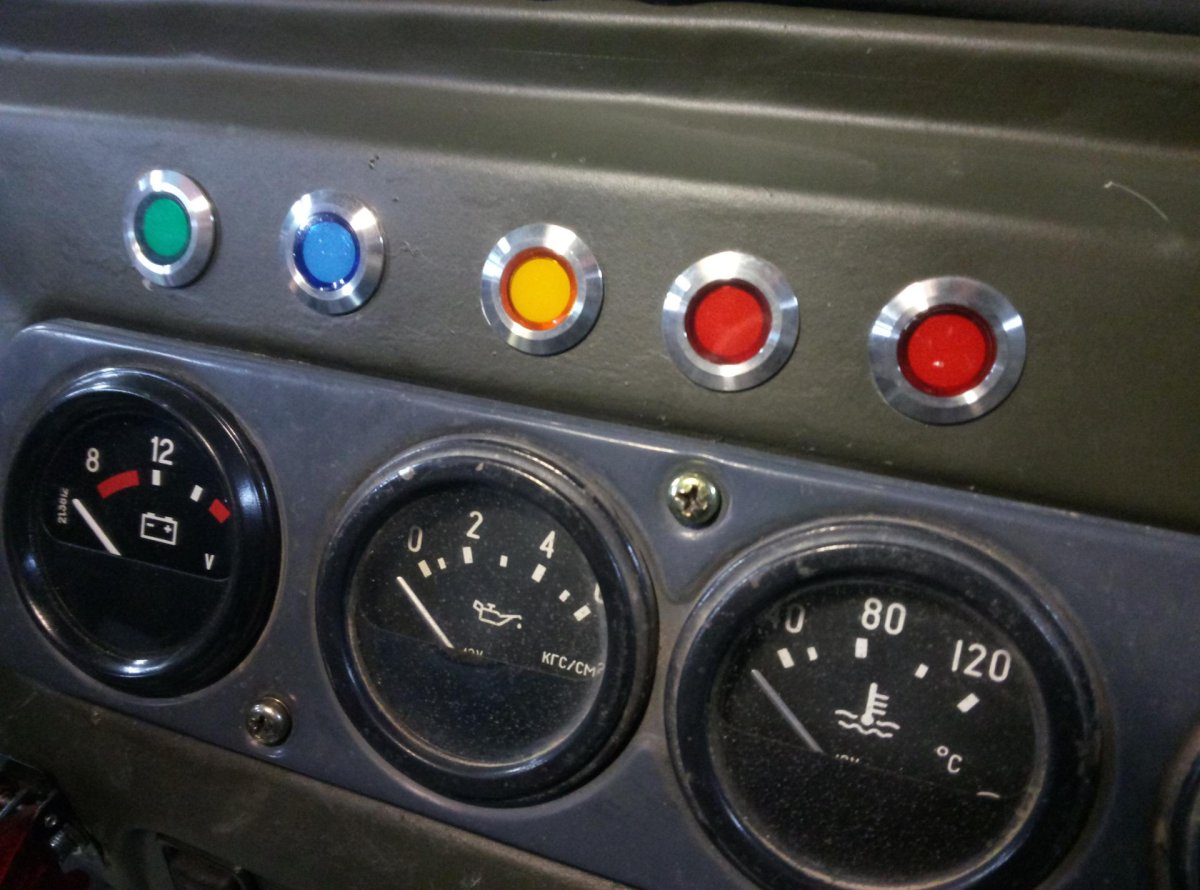 УАЗ 469 приборная