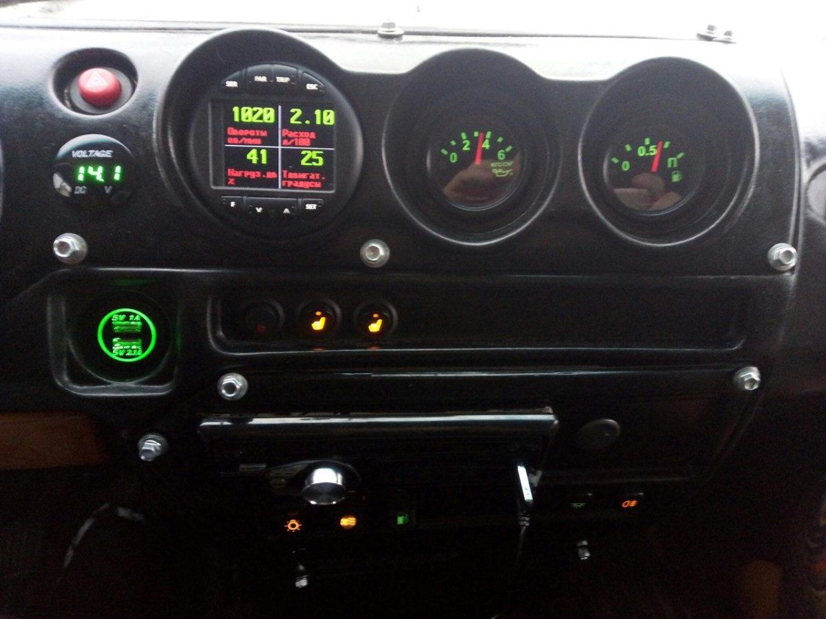 Панель приборов УАЗ Хантер