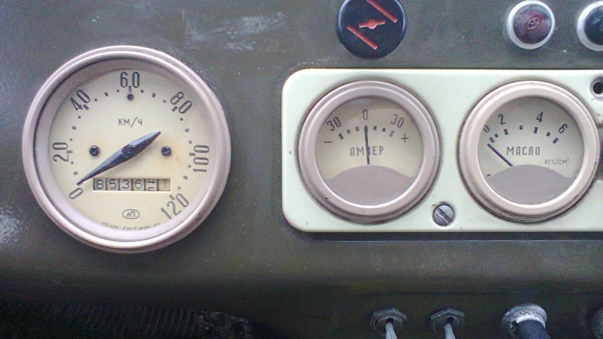 Приборы УАЗ 469