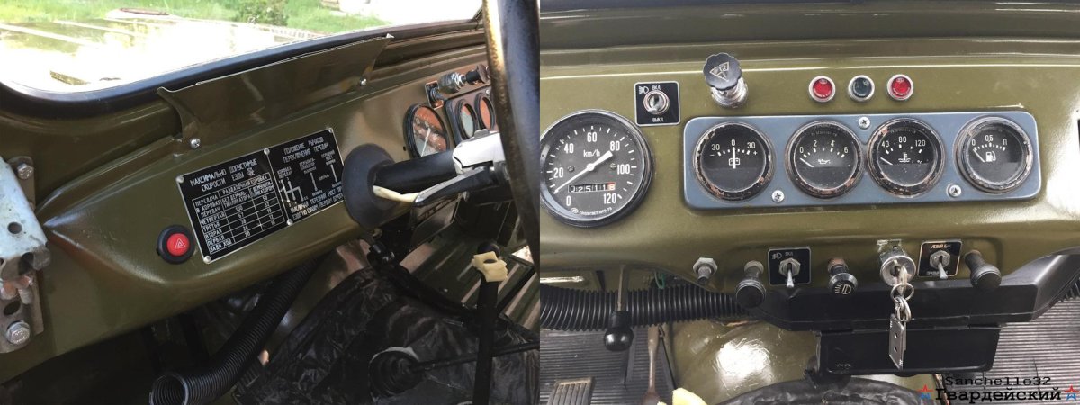 Приборная панель УАЗ 31514