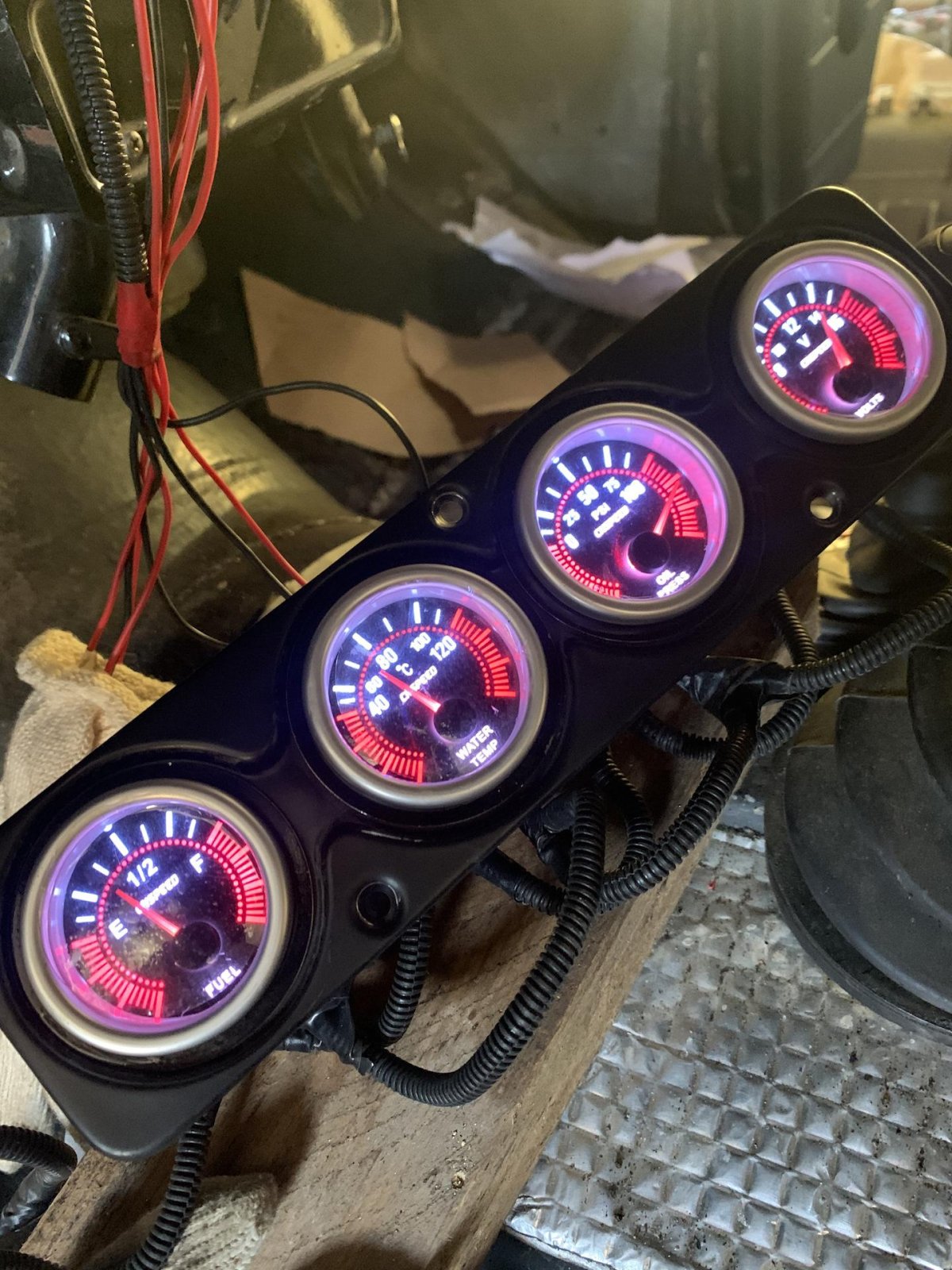 Приборы УАЗ 469