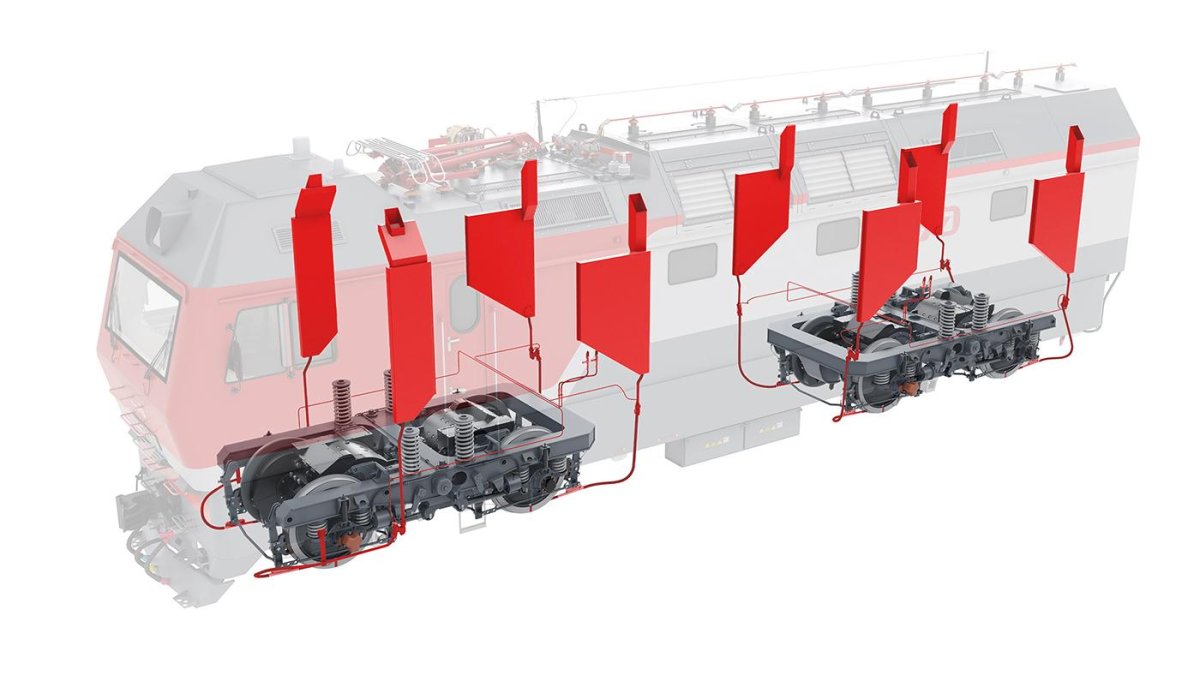 Кузов электровоза 2эс5к