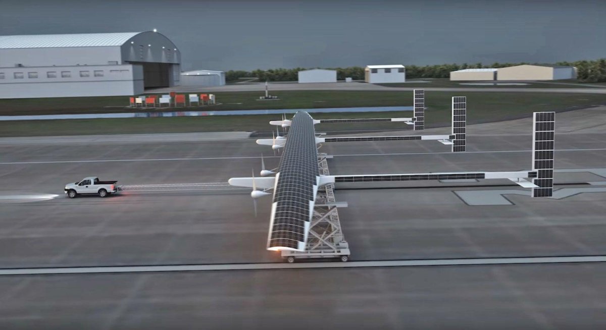 Сверхбыстрый 5g интернет от беспилотников с солнечными панелями