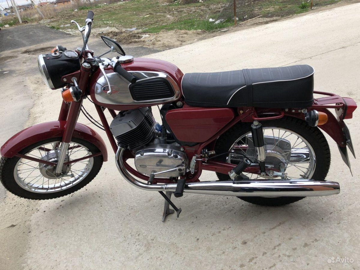 Ява 350 634 Вишневая