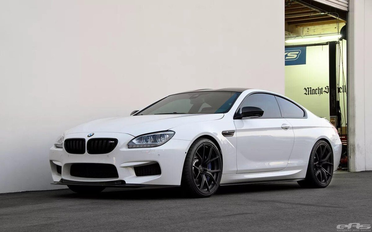 BMW m6 f13 белая