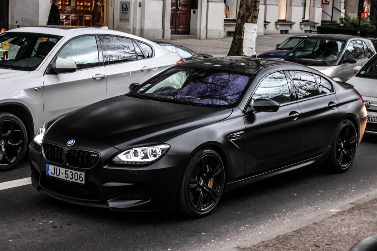 BMW m6 Gran Coupe Black