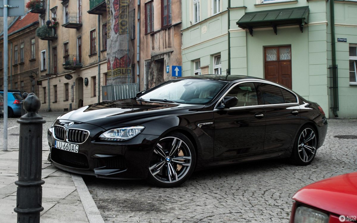 BMW m6 Gran Coupe Black