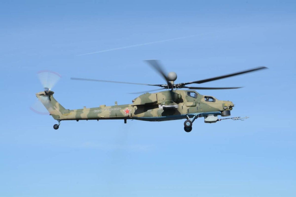 Ударный вертолет ми-28нм