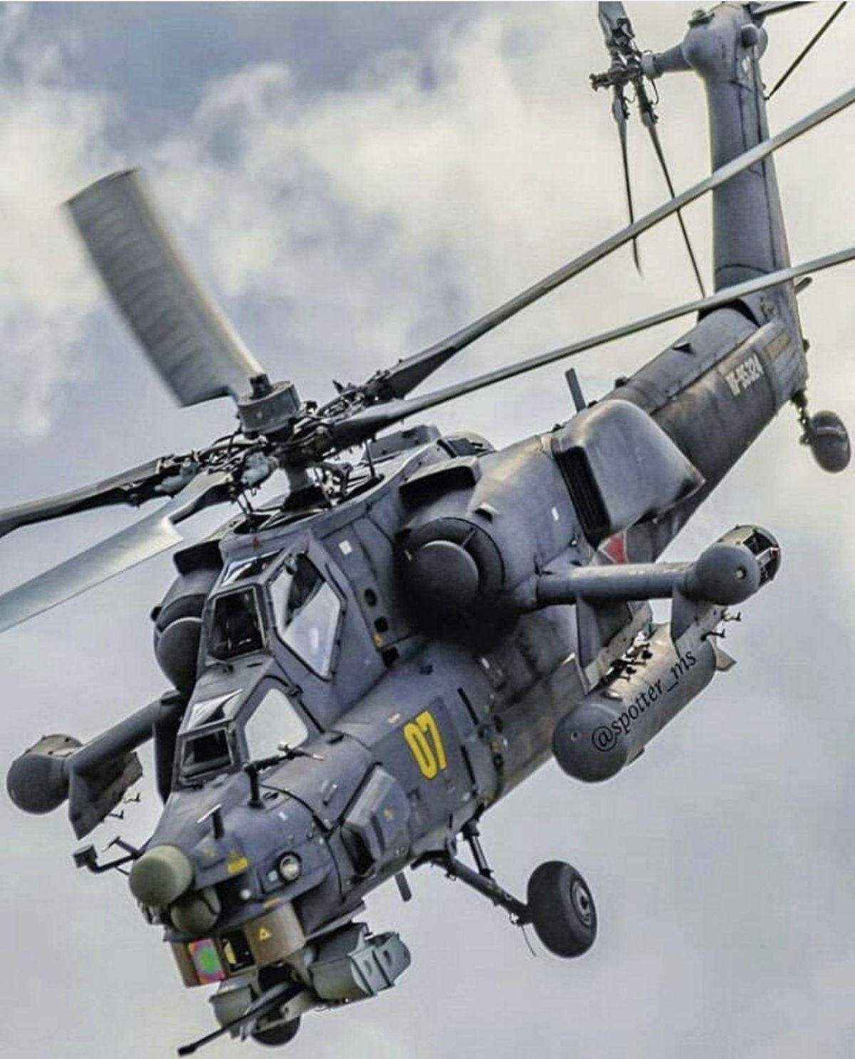 Боевой вертолет ми-28н «ночной охотник»