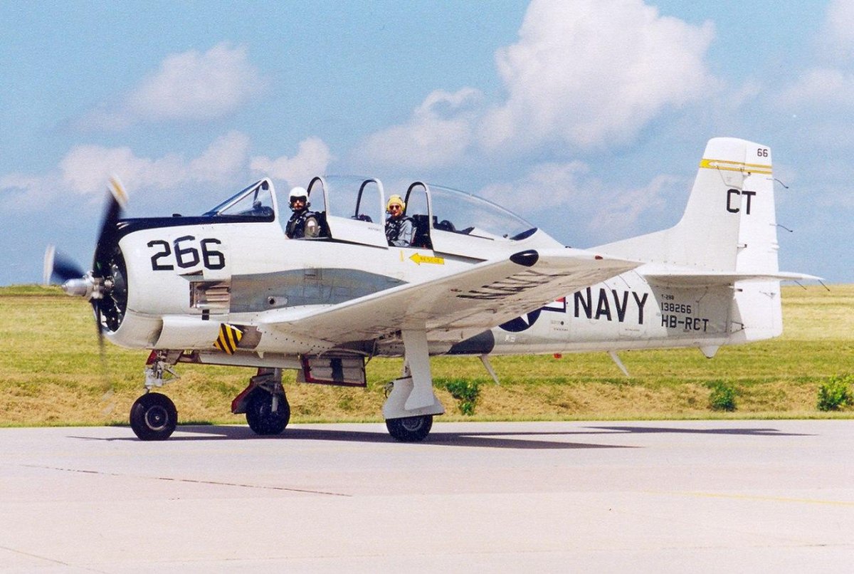 North American t-28 Trojan