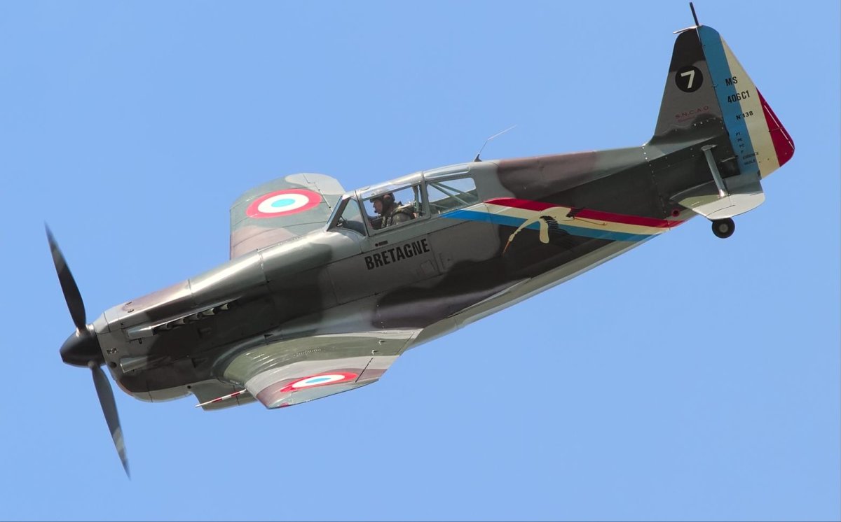 Истребитель Morane-Saulnier m.s.406