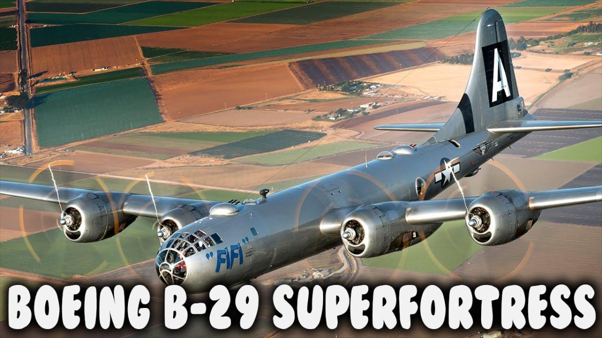 Самолет b-29 Superfortress