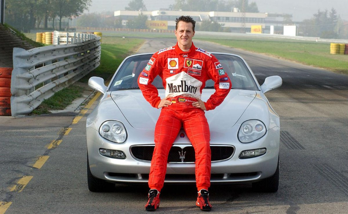 Гонщик Михаэль Шумахер