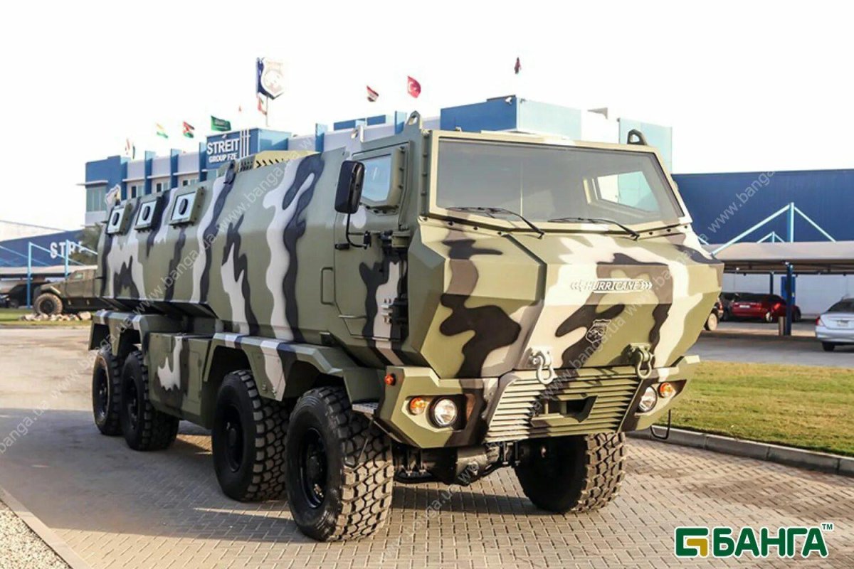 КРАЗ ураган 8х8