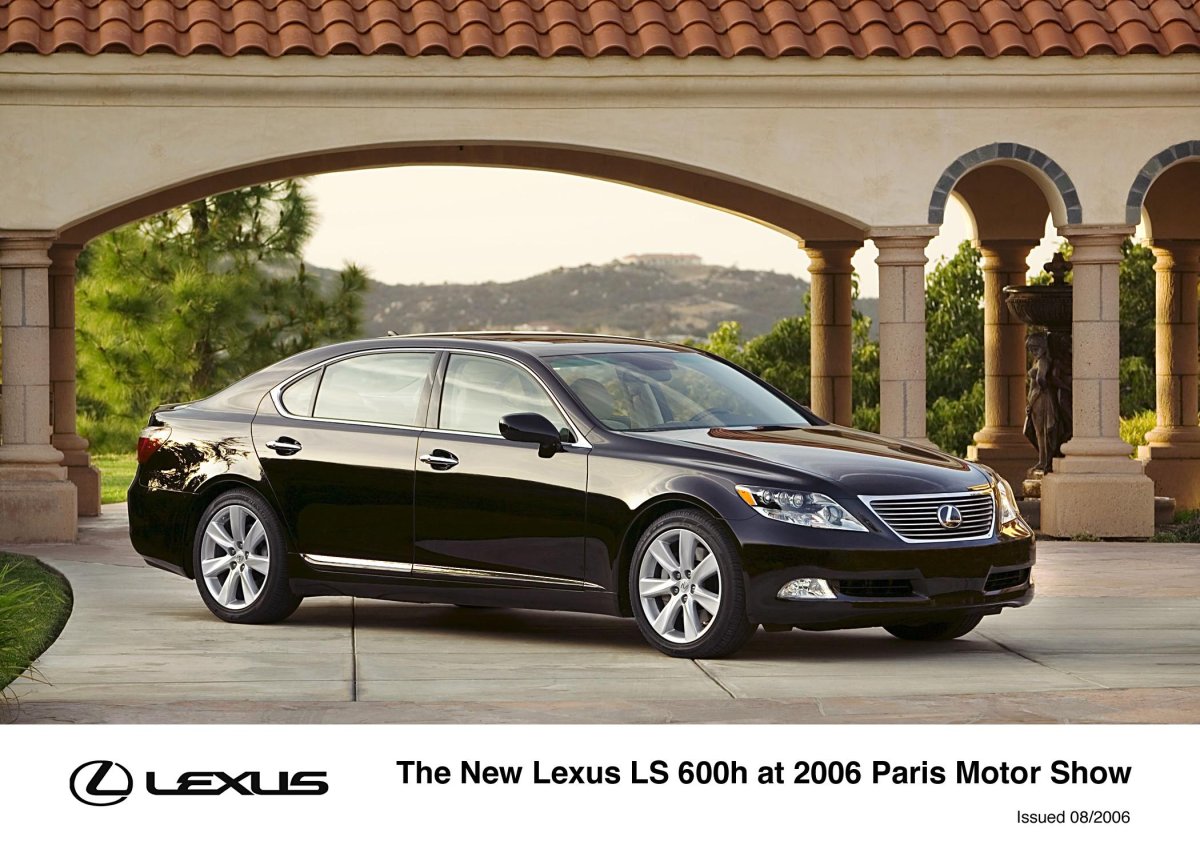 Лексус лс 600 2007