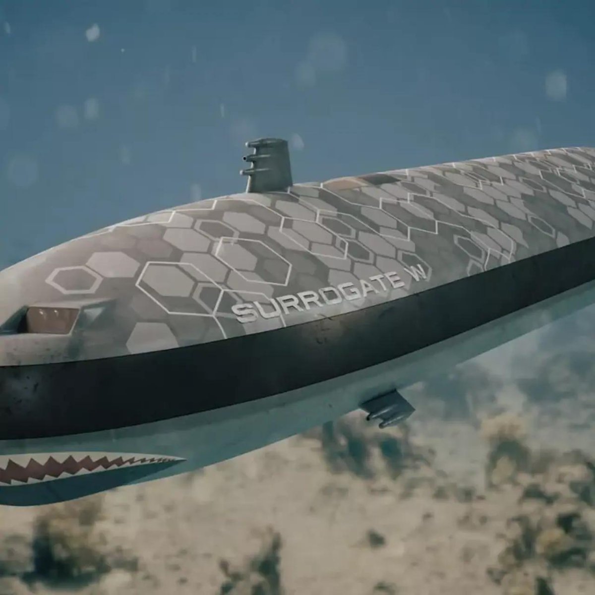 Подводный беспилотник «суррогат-в»