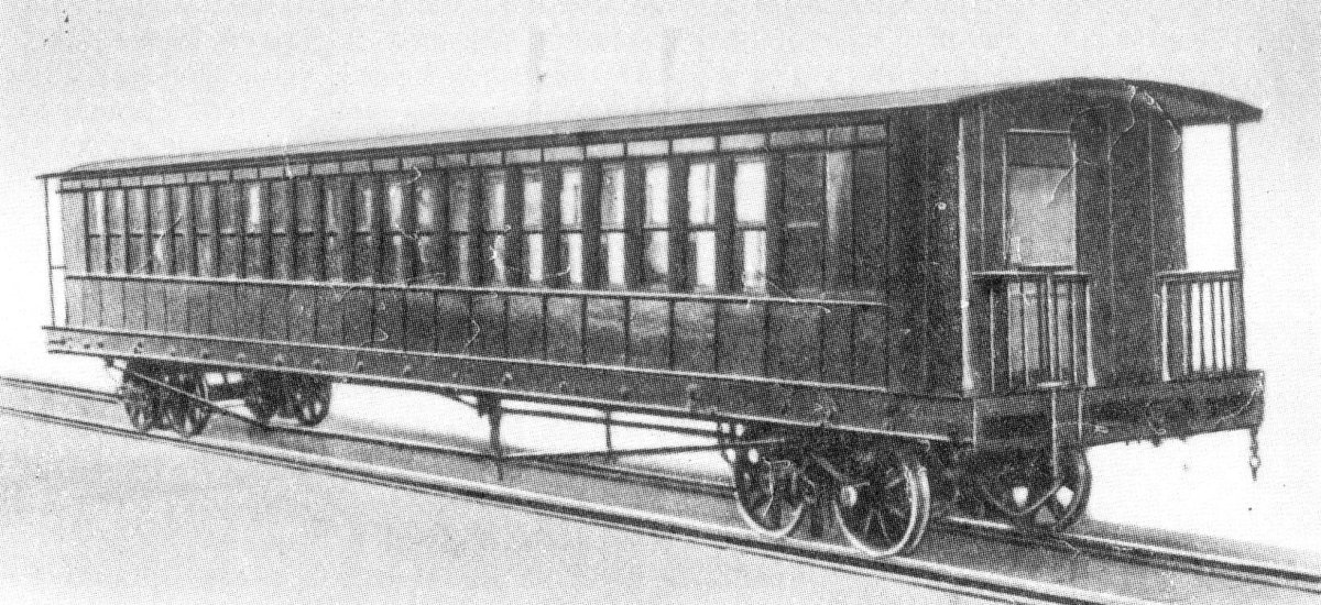 Трехосный пассажирский вагон 1900