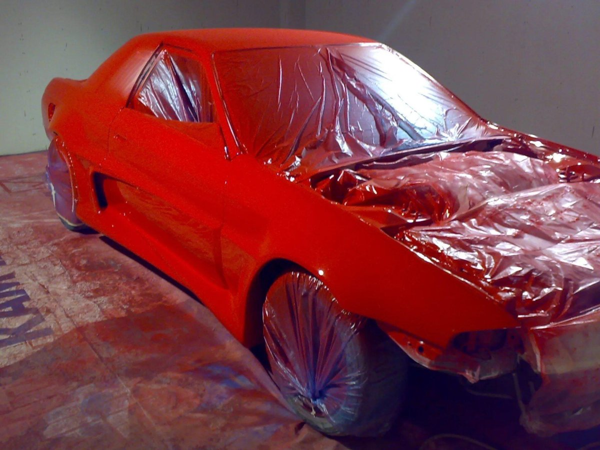 Красивый красный цвет для авто