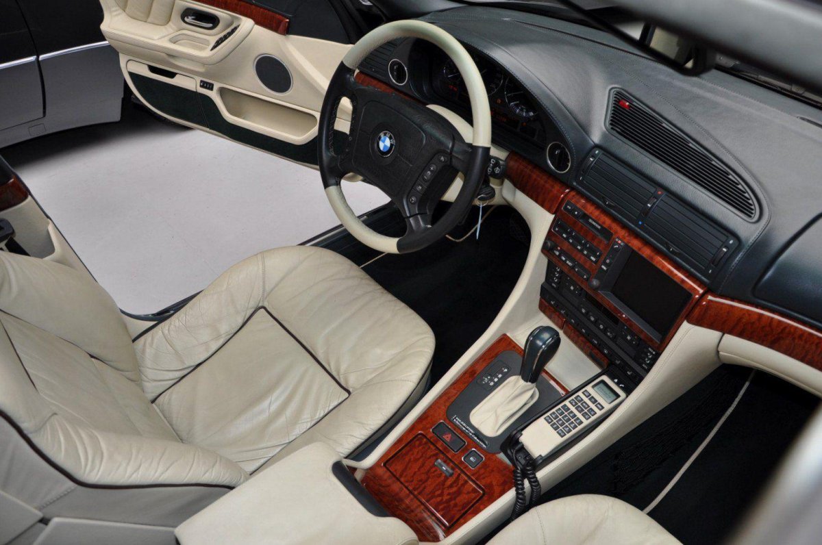 БМВ e38 750il салон