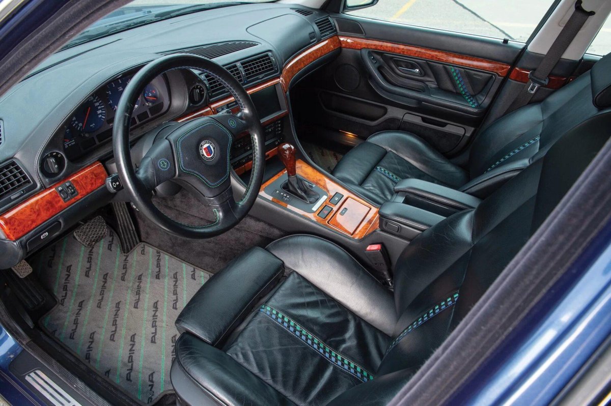 E38 Alpina салон