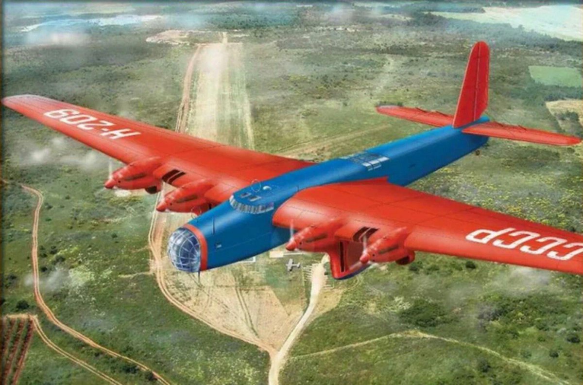 Самолет Леваневского н-209