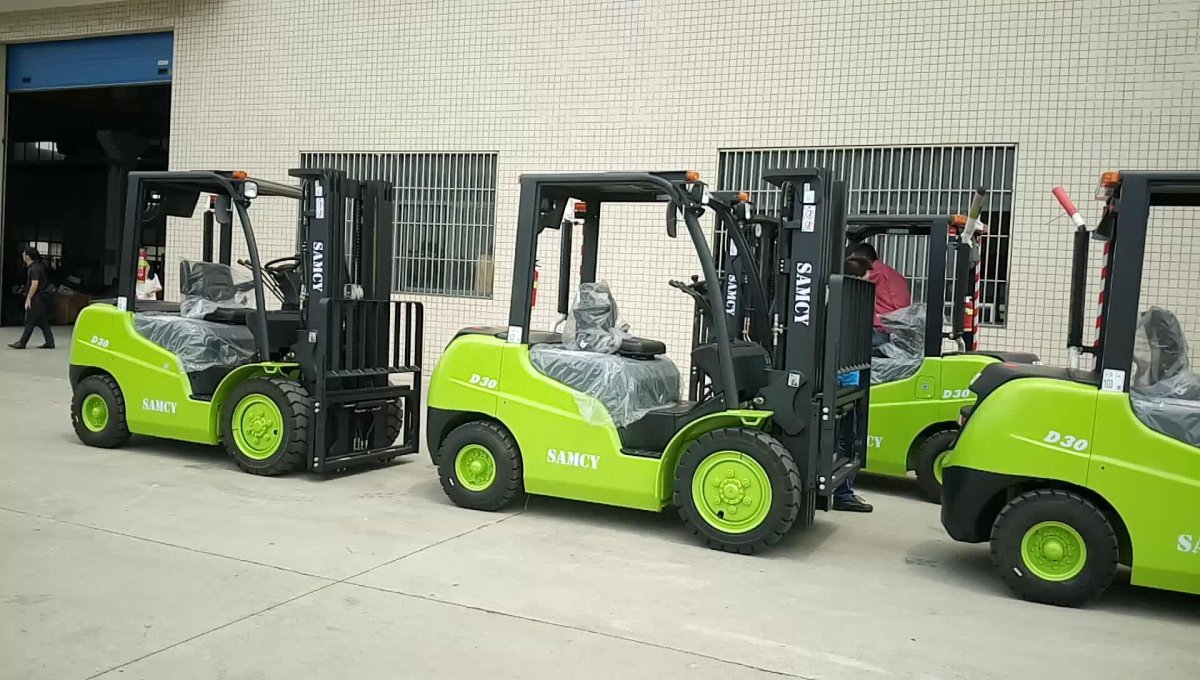 Вилочный погрузчик Зумлион