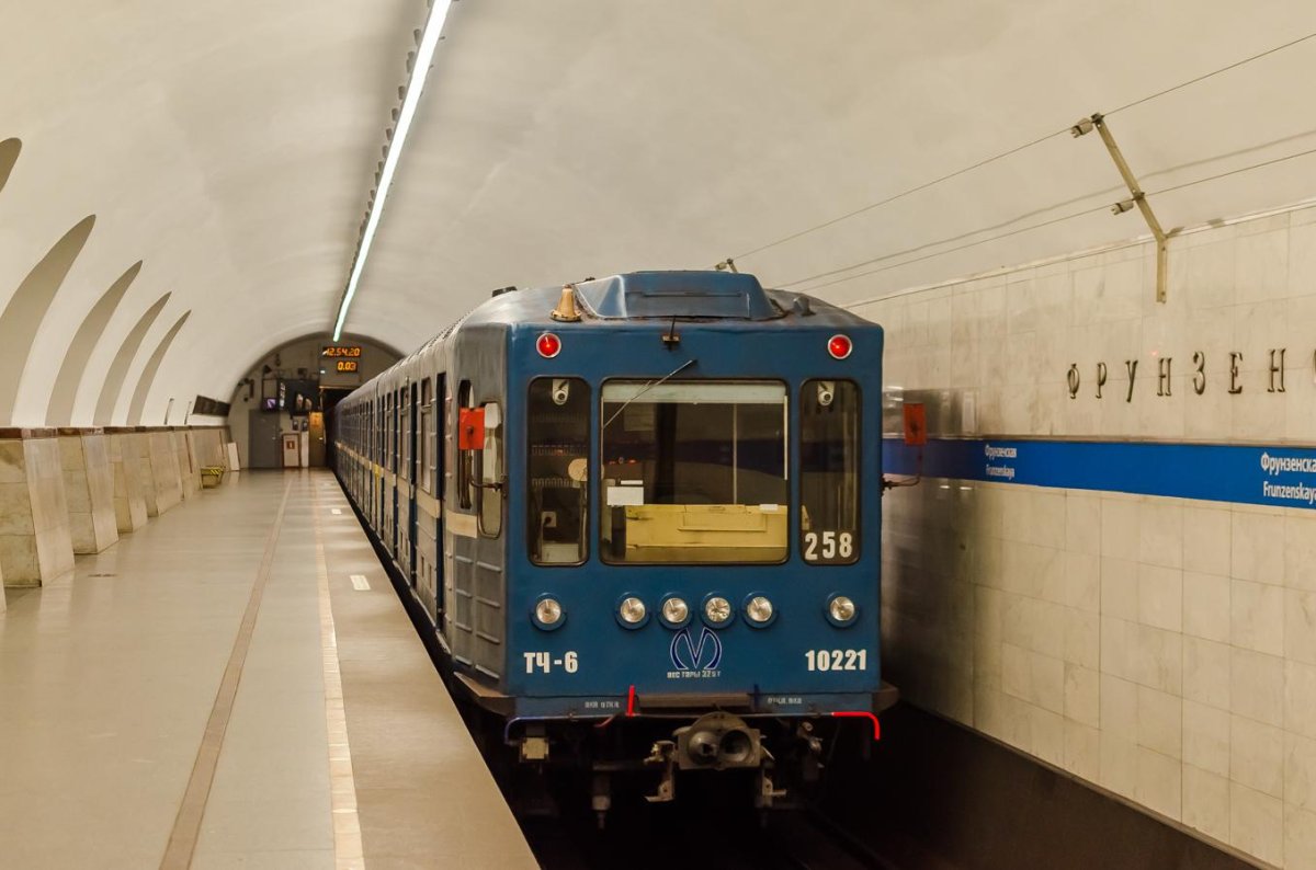 Метро вагон 81-540 СПБ